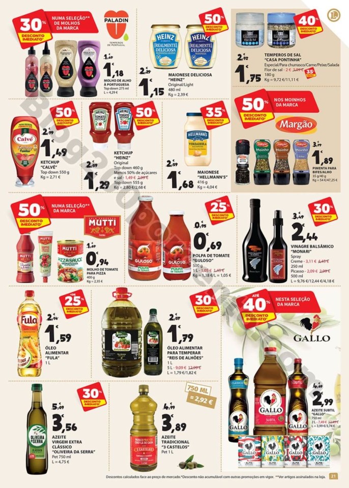 Antevisão Folheto E-LECLERC Promoções de 21 a 2
