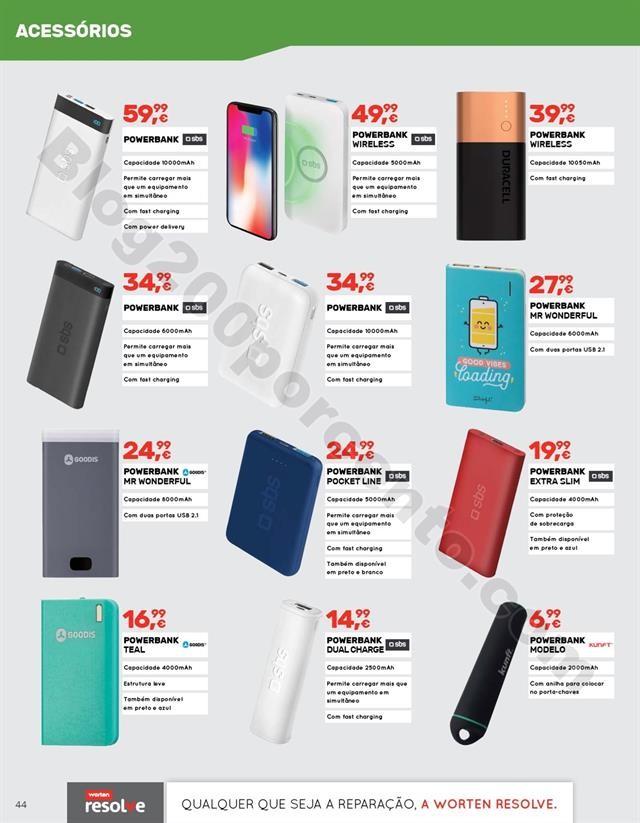 Antevisão Folheto WORTEN Mobile Promoções de 30