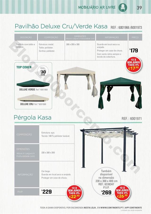 Antevisão Catálogo CONTINENTE Especial Ar Livre 