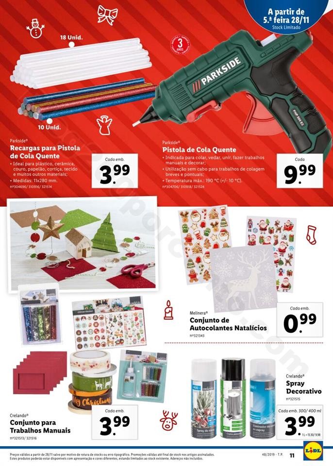 Antevisão Folheto LIDL Promoções a partir de 25