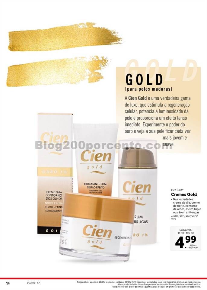 Antevisão Folheto LIDL Beleza Promoções de 20 a