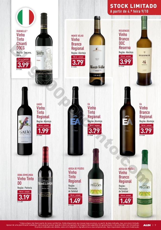 Antevisão Folheto ALDI Promoções a partir de 9 