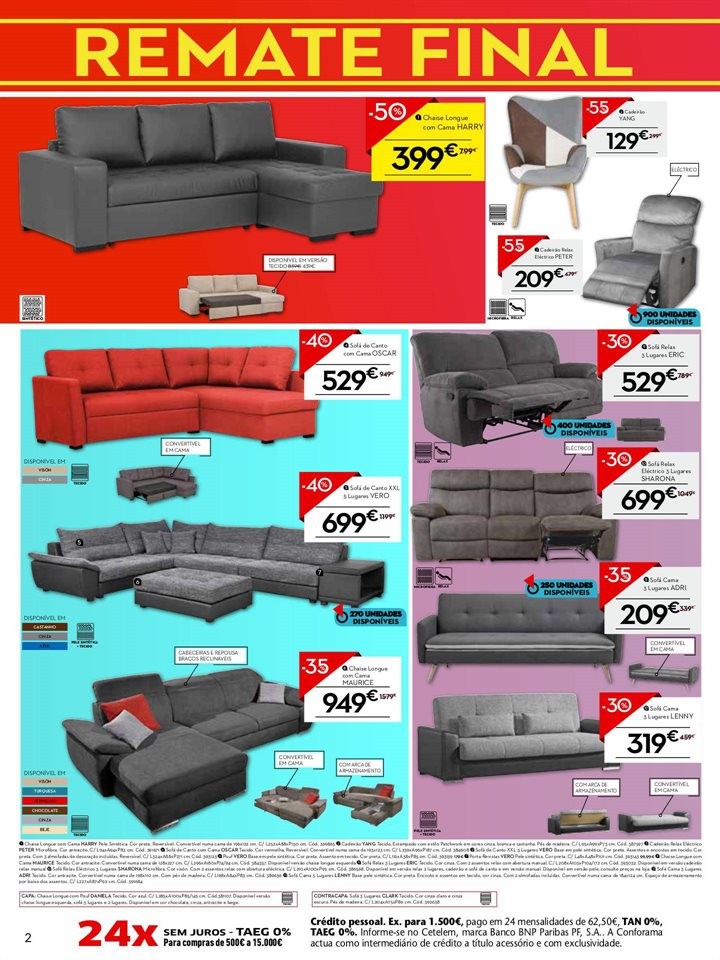 Antevisão Folheto CONFORAMA Promoções de 10 a 3