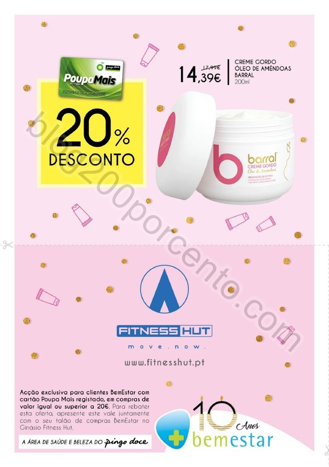 Novo Folheto PINGO DOCE - BEM ESTAR Promoções de