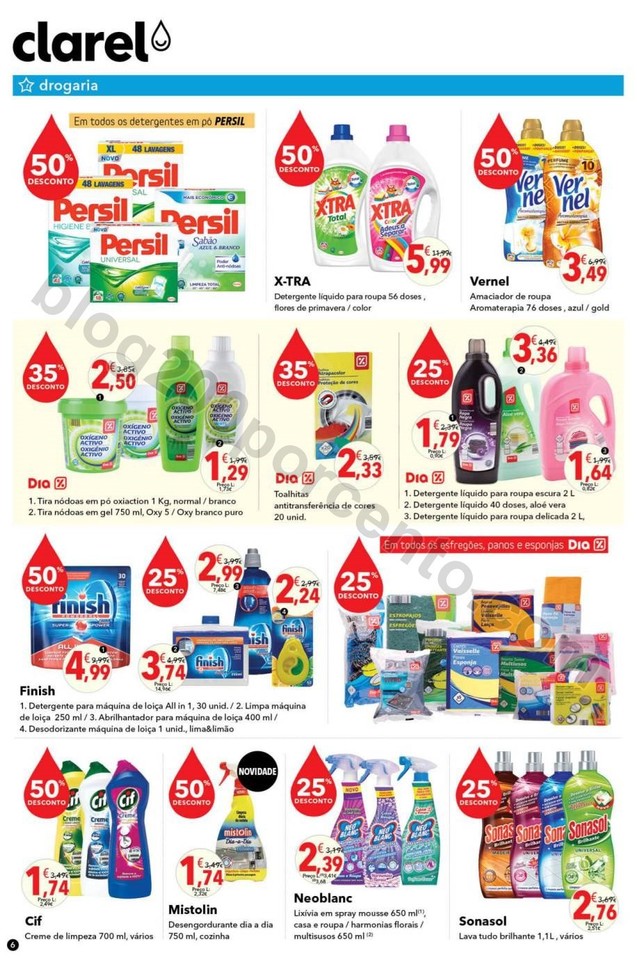 Antevisão Folheto CLAREL promoções de 8 a 21 ju
