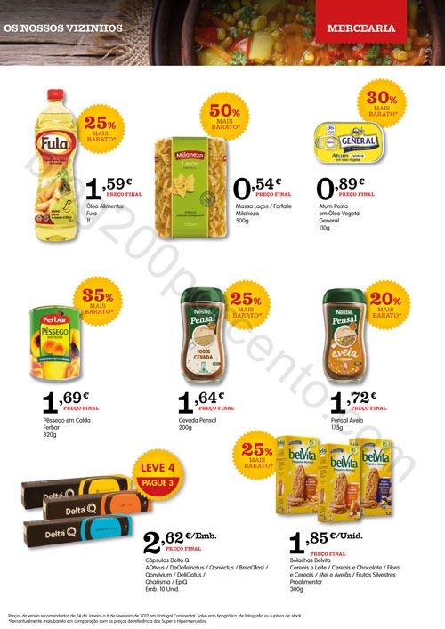 Antevisão Folheto AMANHECER Promoções de 24 jan