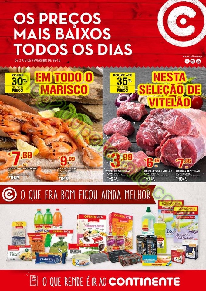 Antevisão Folheto CONTINENTE Promoções de 2 a 8