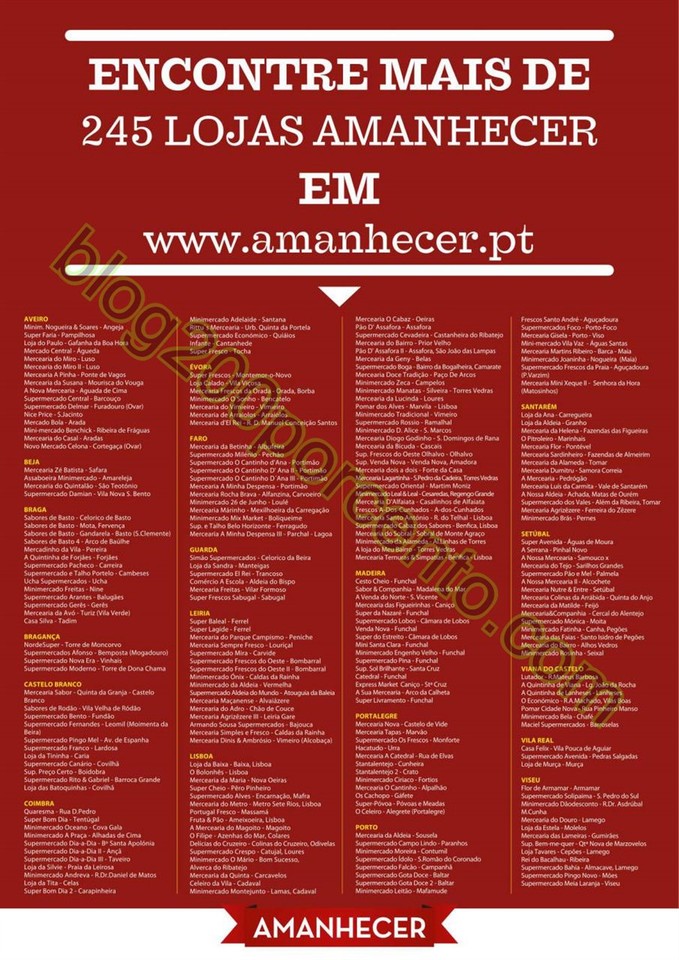 Novo Folheto AMANHECER Promoções até 15 feverei