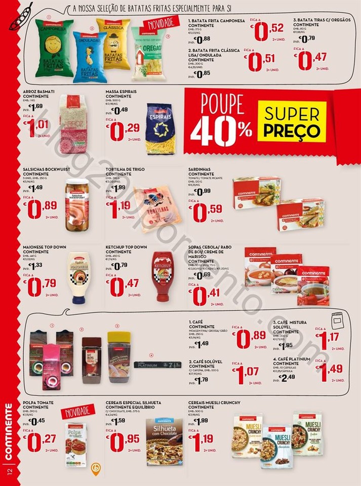 Antevisão Folheto CONTINENTE Promoções de 16 a 