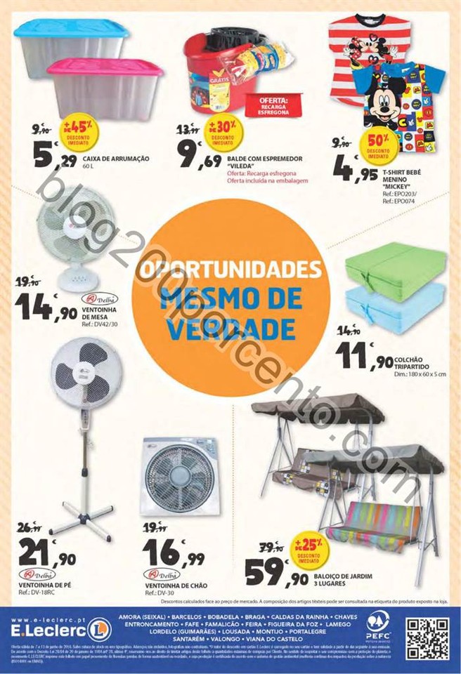 Antevisão Folheto E-LECLERC Promoções de 7 a 13