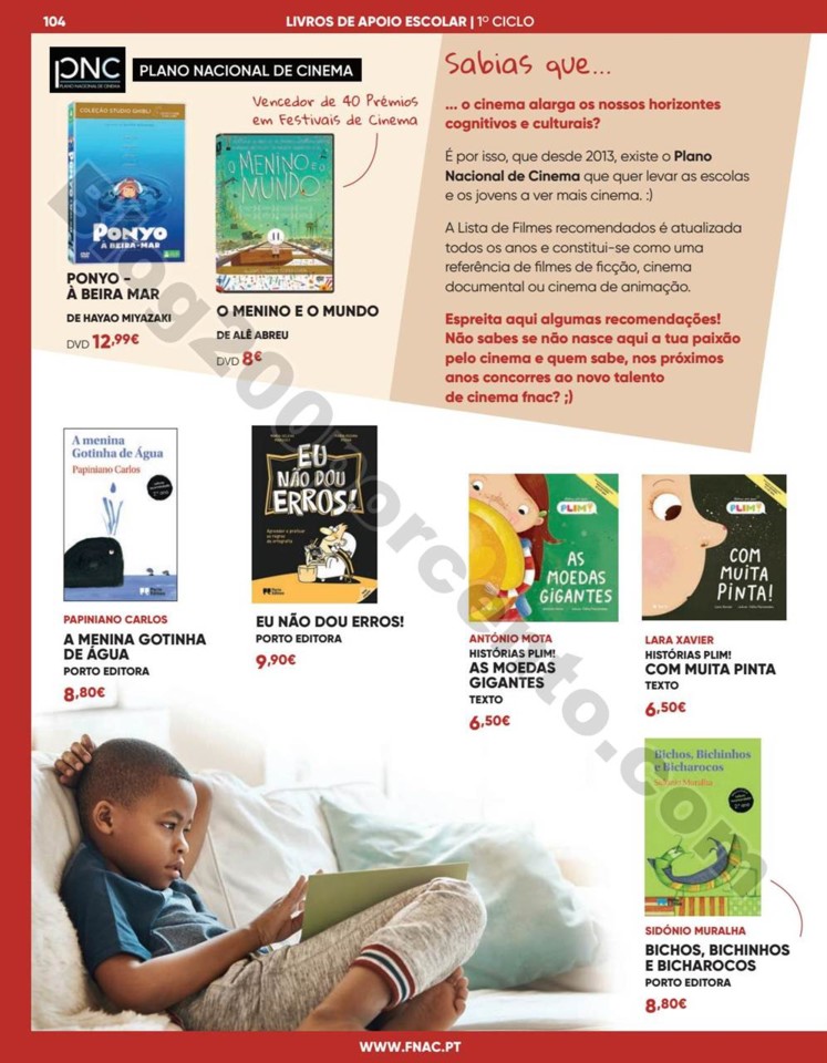 Antevisão Folheto FNAC Regresso às aulas promoç