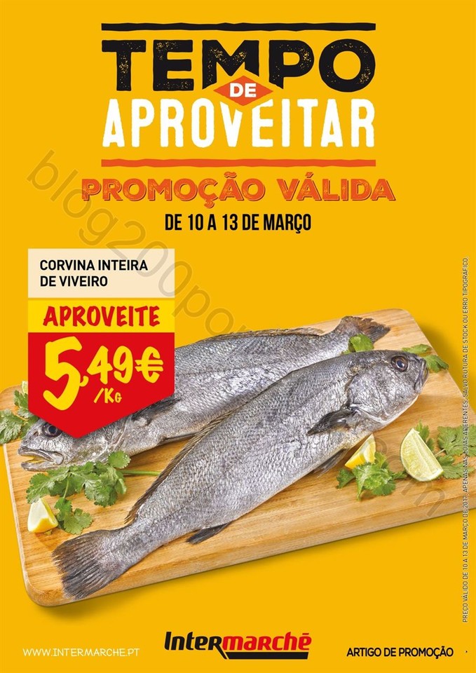 Antevisão Folheto INTERMARCHÉ Fim de semana de 1