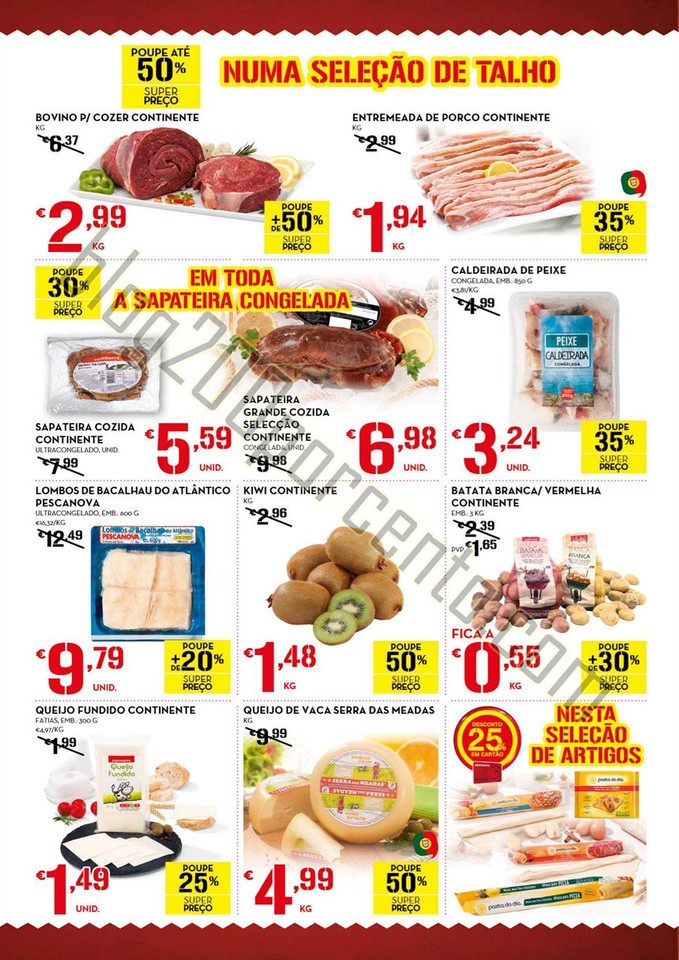 Antevisão Folheto CONTINENTE Fim de semana de 11 