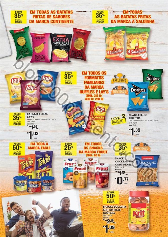 Antevisão Folheto CONTINENTE Cervejas e Mariscos 