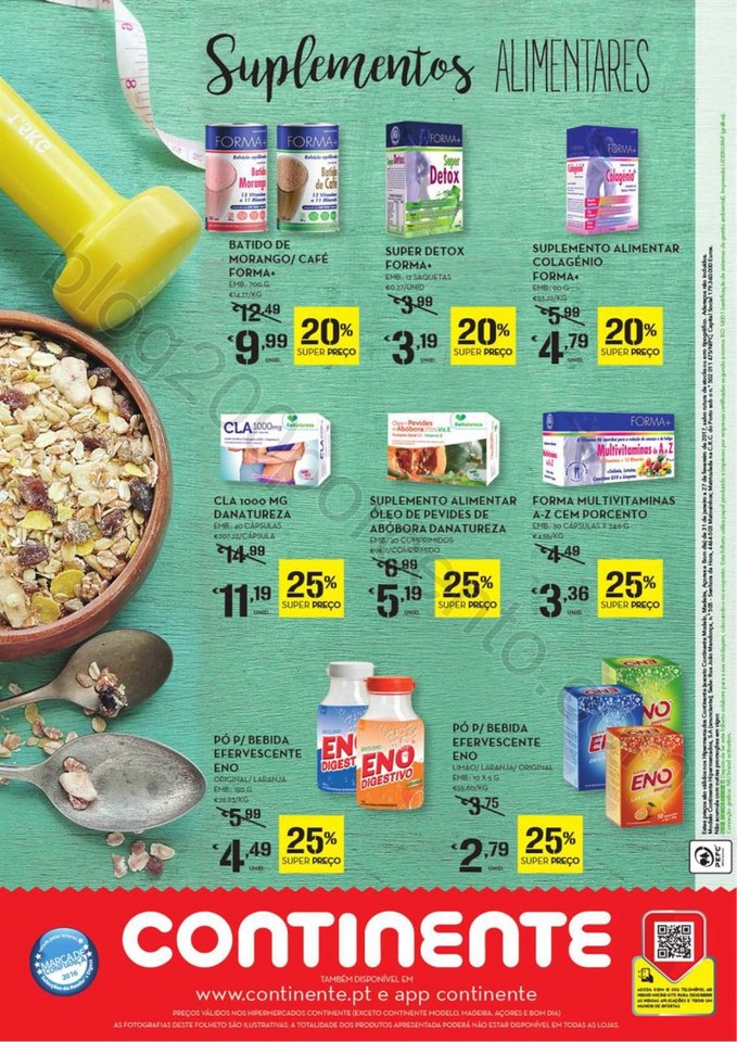 Antevisão Folheto CONTINENTE Área Viva promoçõ