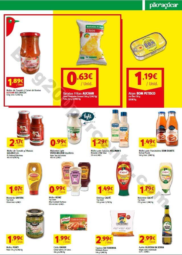 Antevisão Folheto JUMBO - PÃO DE AÇUCAR Promoç