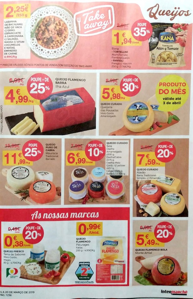 antevisão folheto intermarche promoções de 14 a