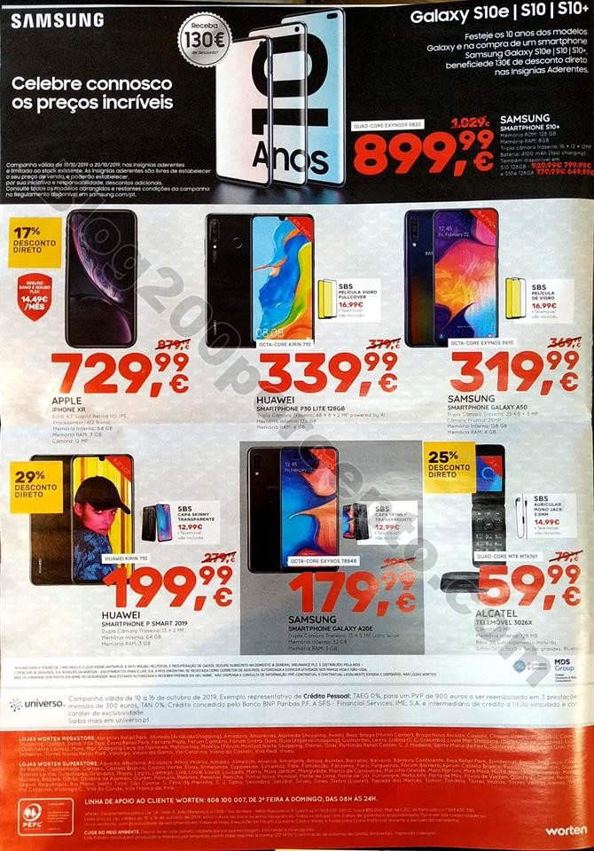 antevisão folheto Worten extra promoções de 10 