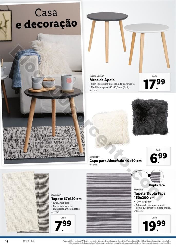 Antevisão Folheto LIDL Bazar Promoções de 14 e 