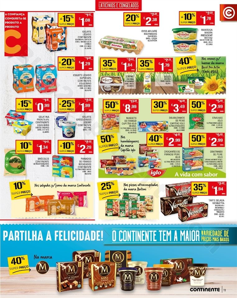 Antevisão Folheto CONTINENTE Promoções de 5 a 1