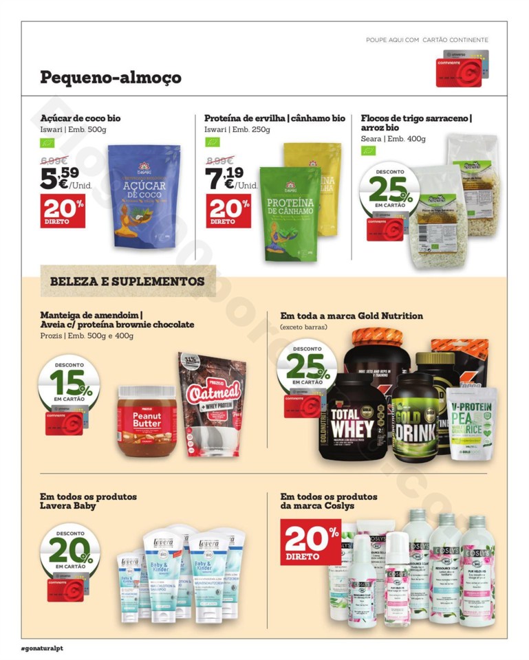 antevisão folheto go natural promoções de 26 ma