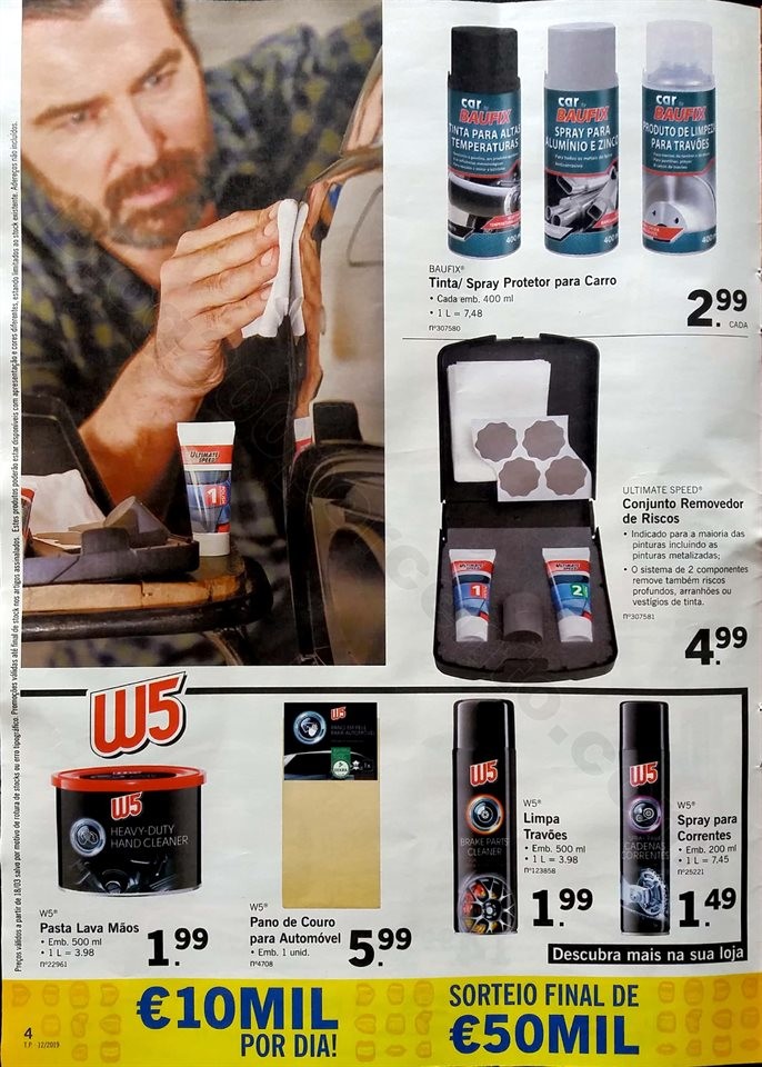 antevisao folheto lidl bazar 18 março e 21 março