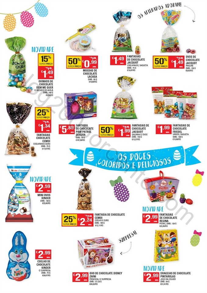 Antevisão Folheto CONTINENTE Páscoa Promoções 