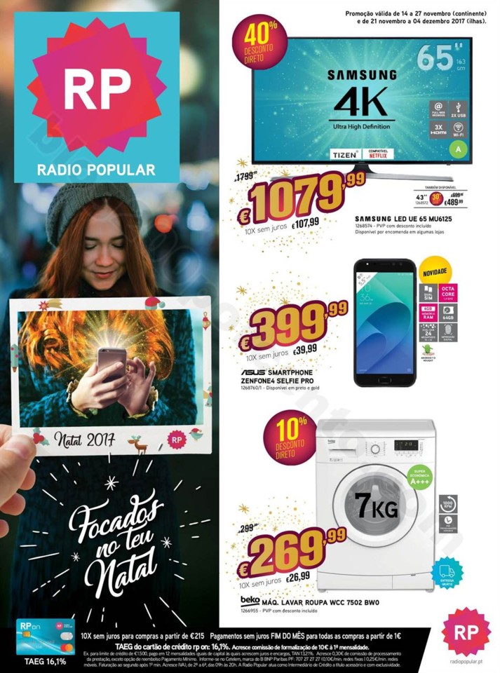 Antevisão Folheto RADIO POPULAR Promoções de 14