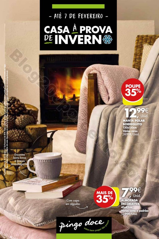 Antevisão Folheto PINGO DOCE Bazar de 18 janeiro 