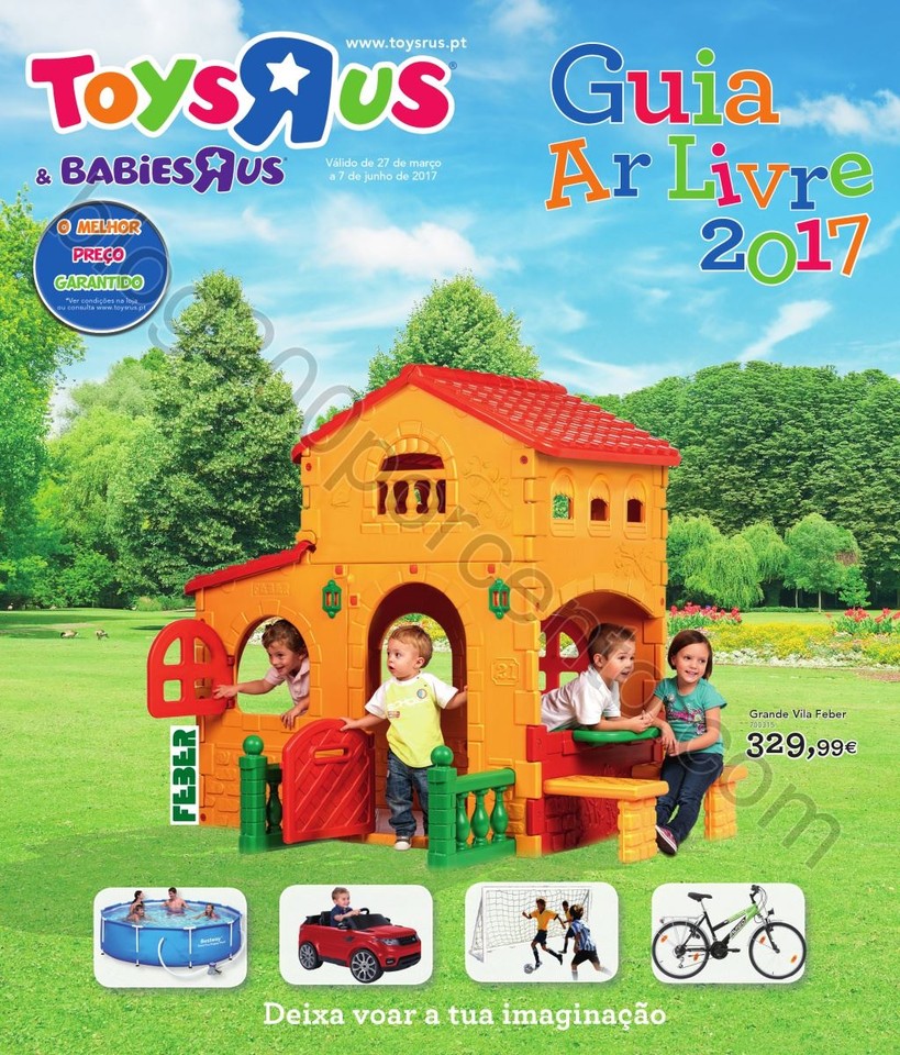 Antevisão Folheto TOYSRUS Ar Livre promoções de