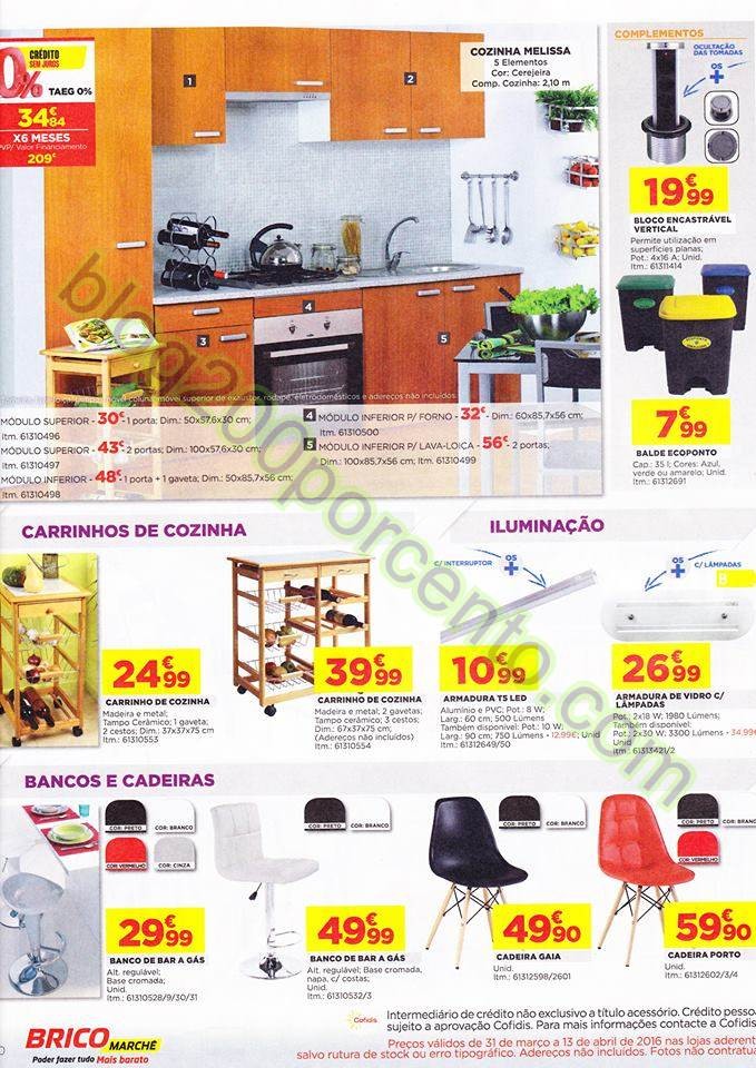 Antevisão Folheto BRICOMARCHÉ Promoções de 31 