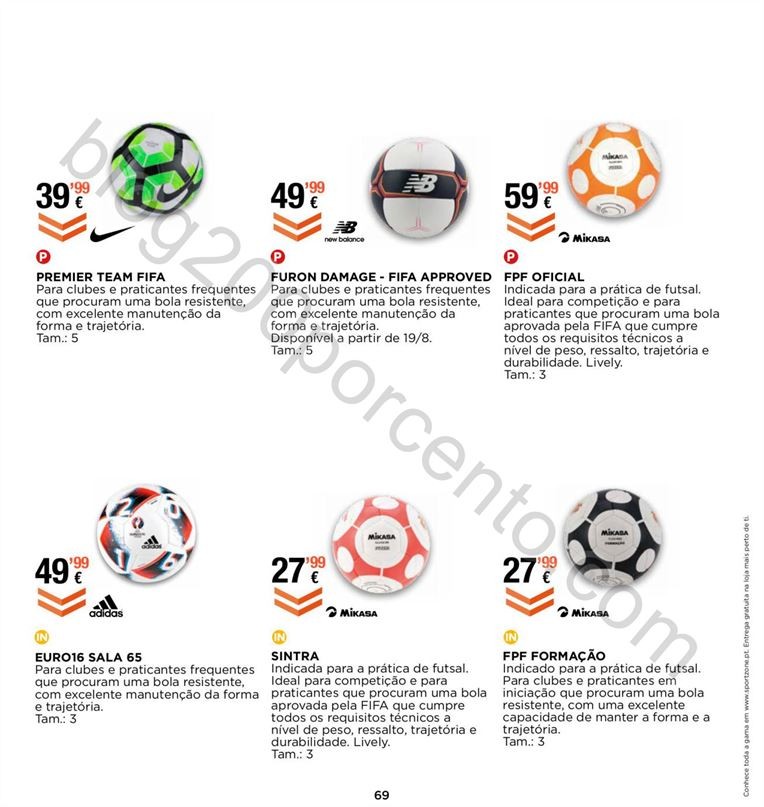 Novo Folheto SPORT ZONE Especial Futebol promoçõ