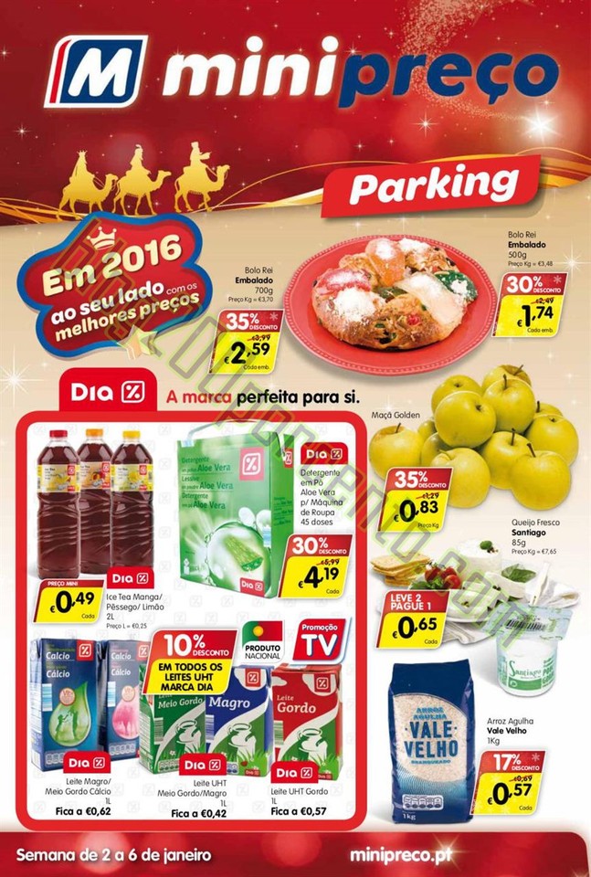 Antevisão Folheto MINIPREÇO Parking promoções 