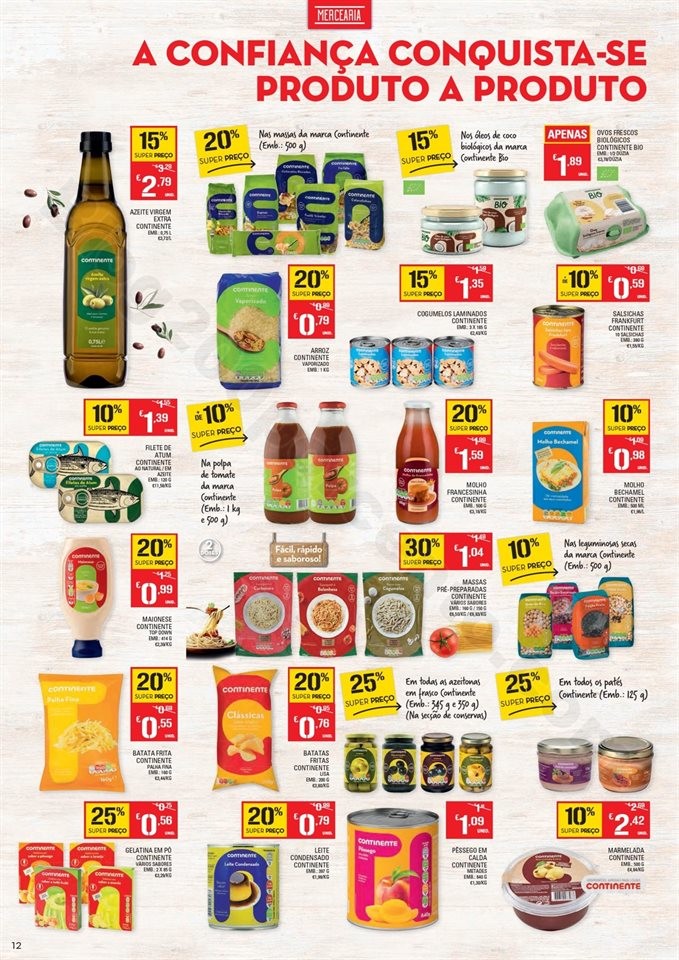 Antevisão Folheto CONTINENTE Promoções de 5 a 1