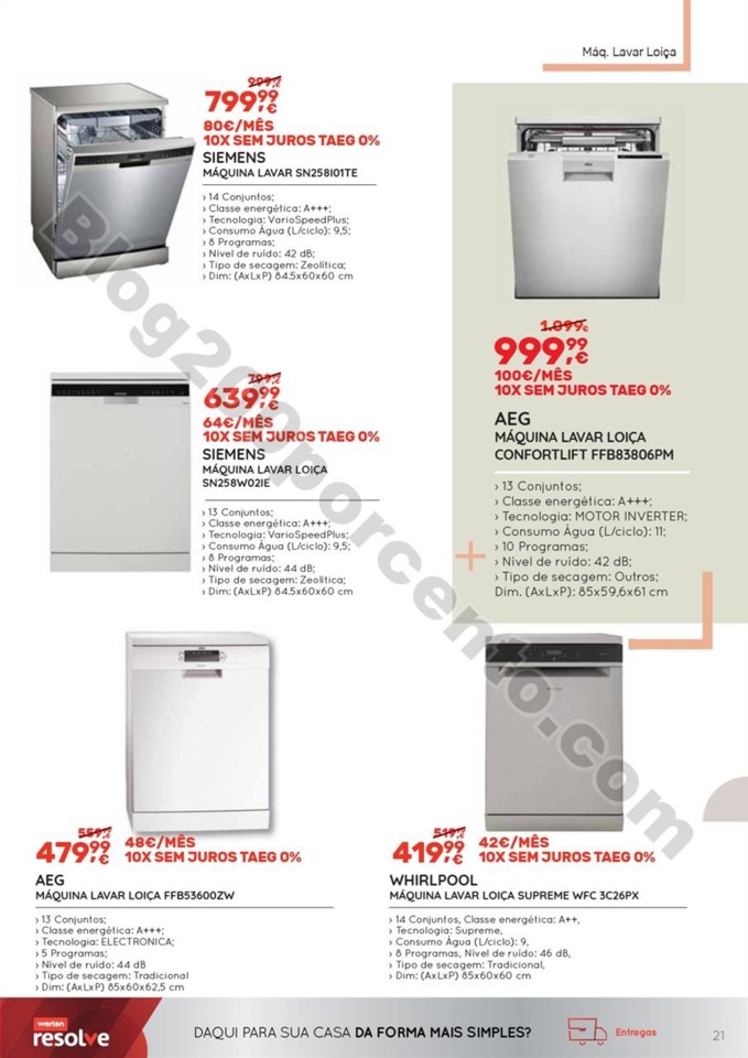 Antevisão Folheto WORTEN cozinhas promoções de 