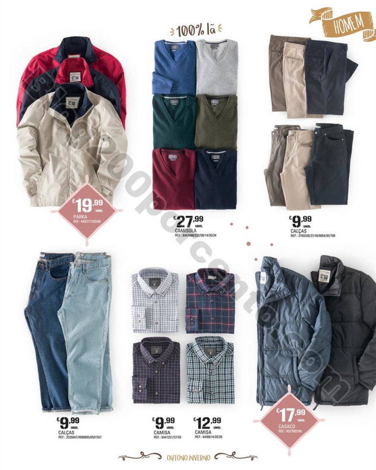 Antevisão folheto CONTINENTE Moda outono - invern