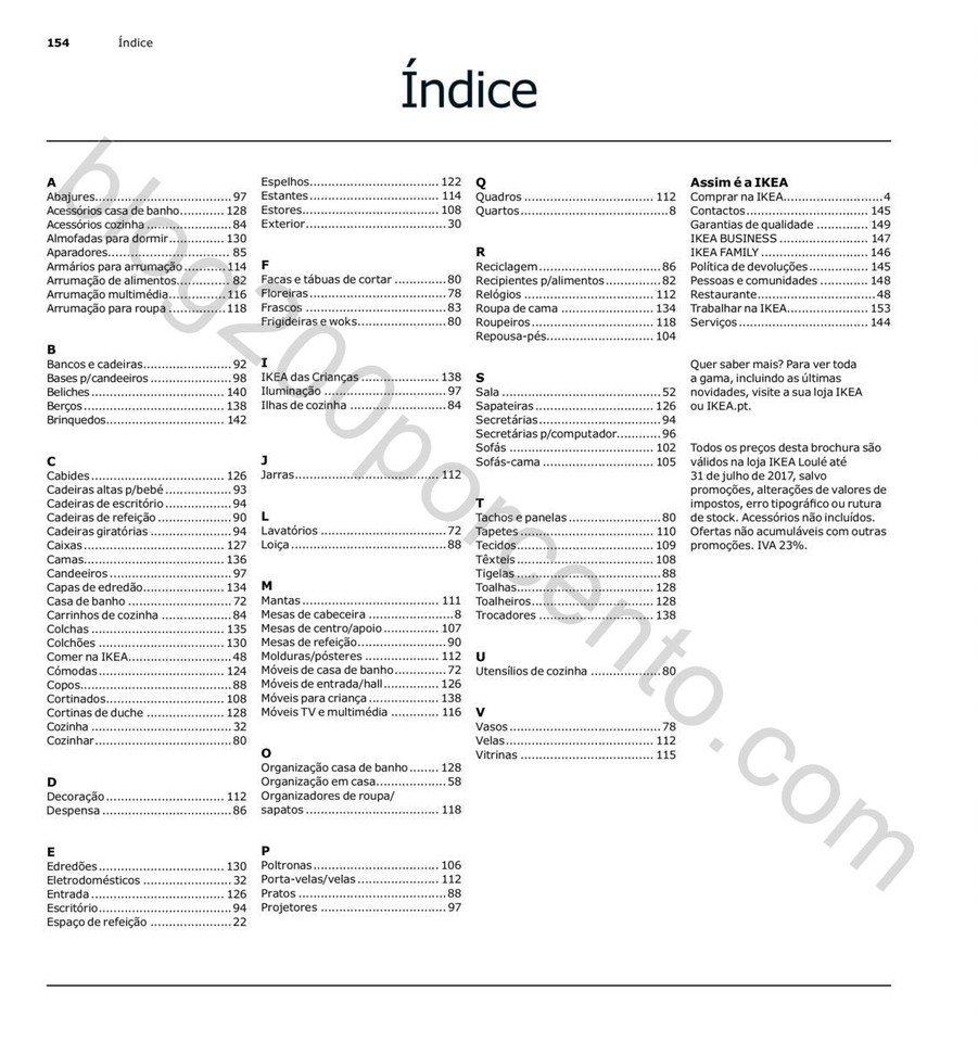 Antevisão Folheto IKEA Aberturas Loulé promoçõ
