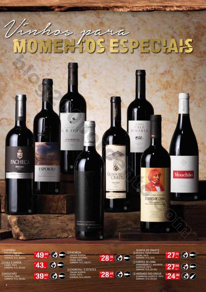 Antevisão Folheto CONTINENTE Vinhos promoções d