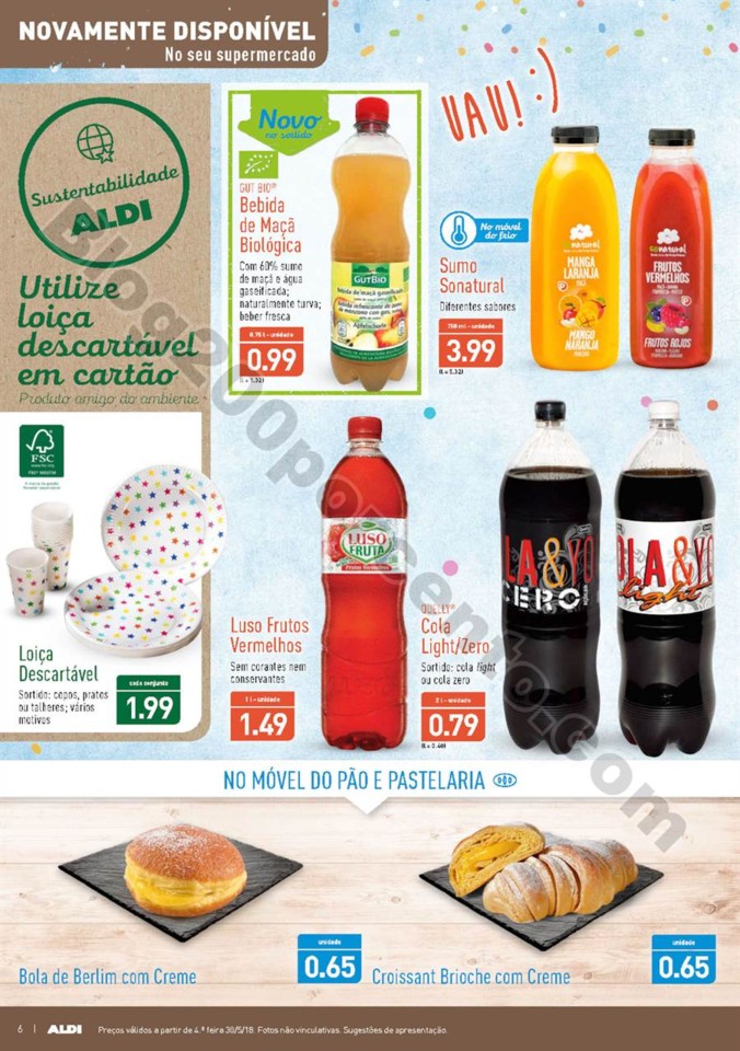 Antevisão Folheto ALDI Promoções a partir de 30