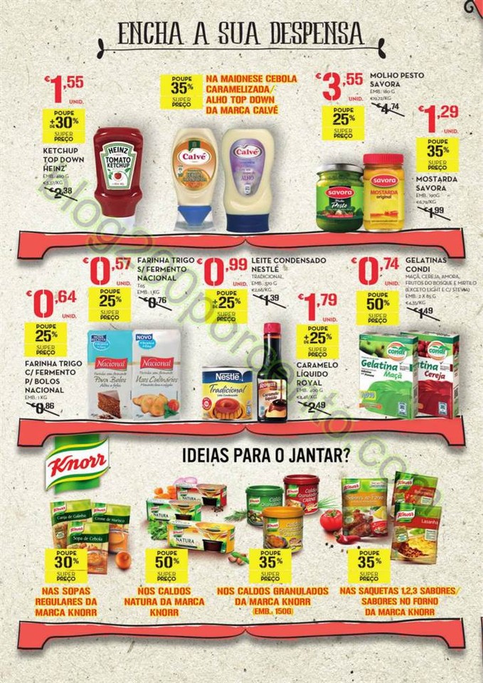 Antevisão Folheto CONTINENTE Mercearia de 29 mar