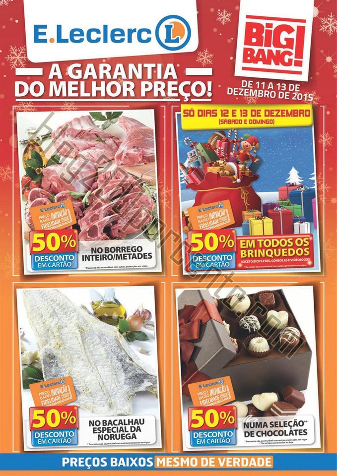 Antevisão Folheto E-LECLERC Fim de semana de 11 a