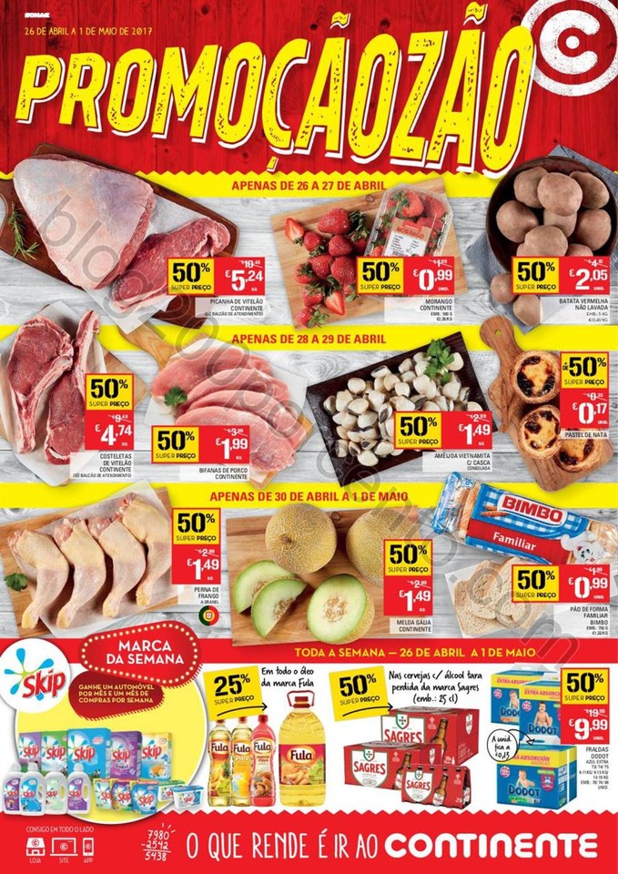 Antevisão Folheto CONTINENTE Promoçãozão promo