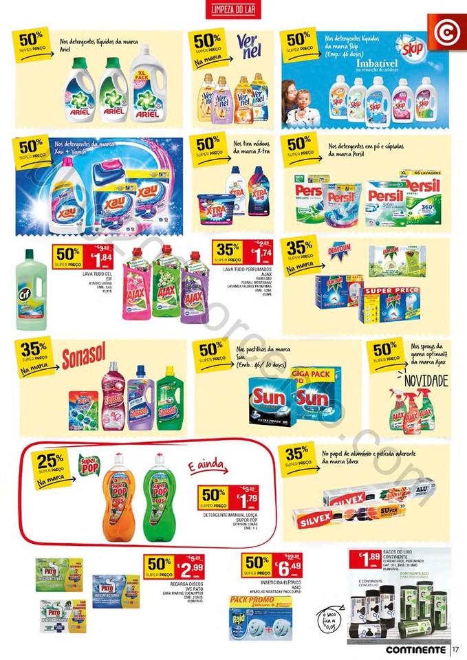 Novo Folheto CONTINENTE Madeira promoções de 24 