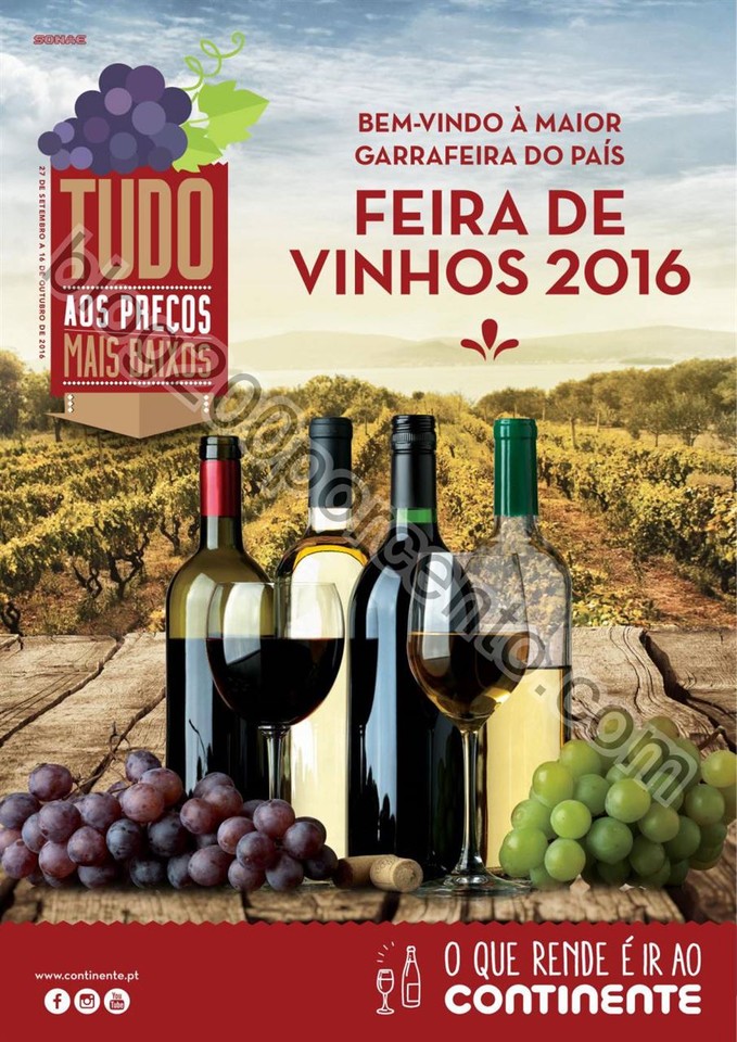 Antevisão Folheto CONTINENTE Vinhos promoções d