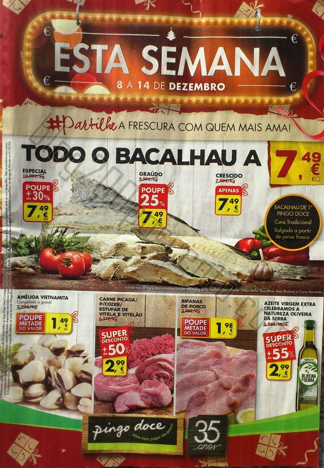 Antevisão Folheto PINGO DOCE Promoções de 8 a 1