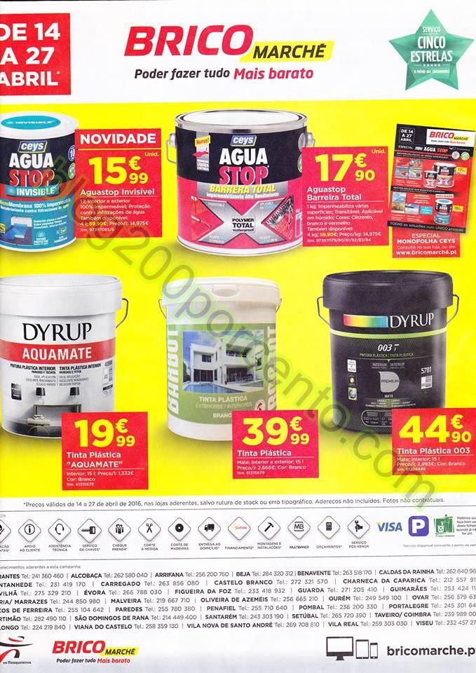 Antevisão Folheto BRICOMARCHÉ Promoções de 14 