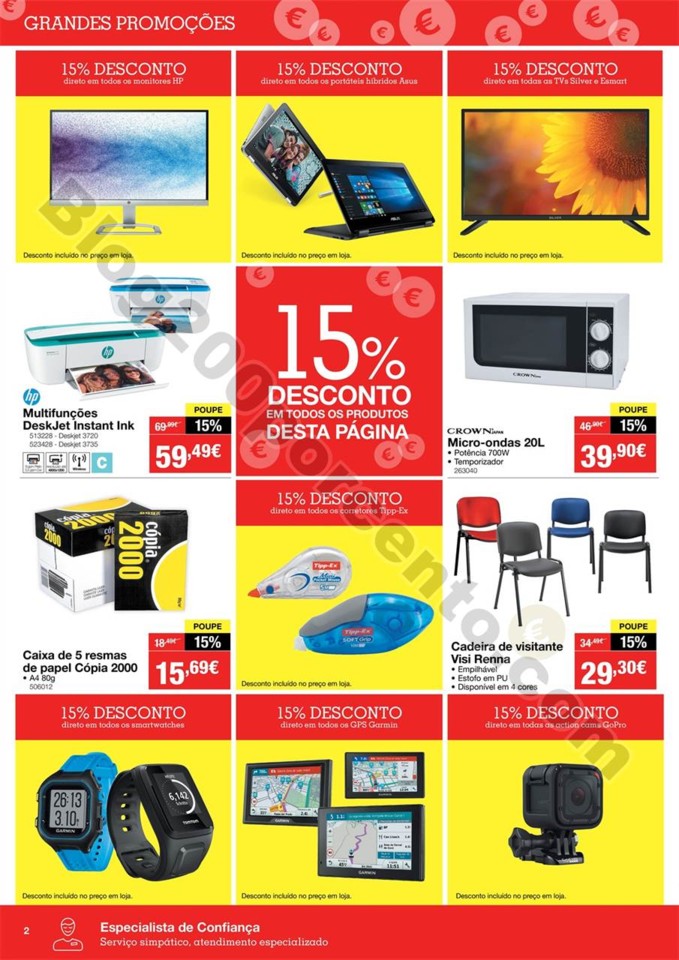 Antevisão Folheto STAPLES Promoções de 16 a 22 