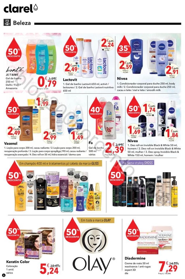 Antevisão Folheto CLAREL promoções de 15 a 28 s