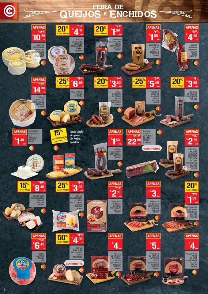 Antevisão Folheto CONTINENTE Promoções de 5 a 1