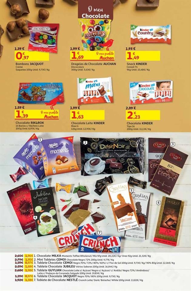 Antevisão Folheto AUCHAN Poupar ou Largar Promoç